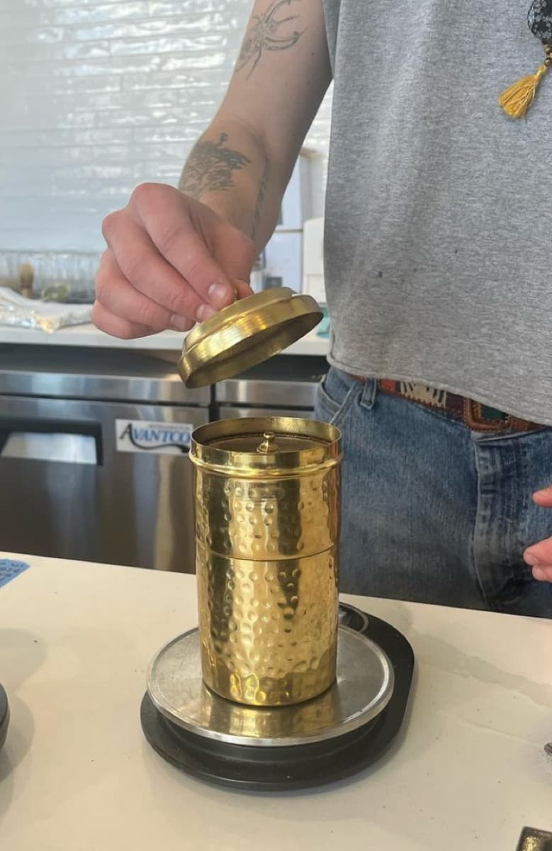 South Indian Filter Brewer